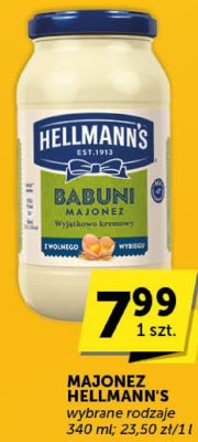 Majonez Hellmann's Babuni promocja w Groszek