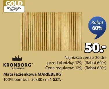 Mata łazienkowa MARIEBERG promocja w Jysk