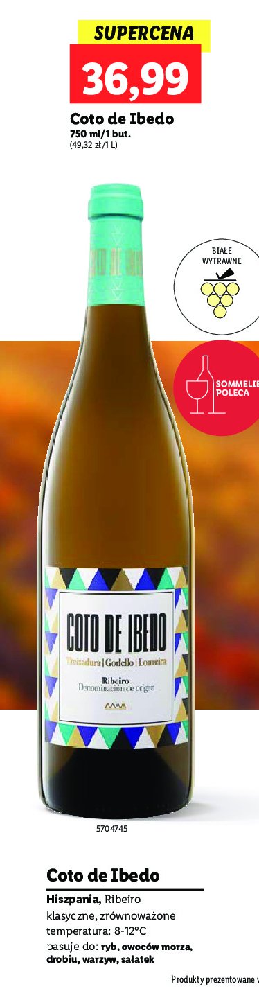 Wino COTO DE IBEDO promocja w Lidl