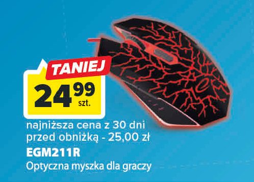 Mysz optyczna dla graczy egm211r Esperanza promocja