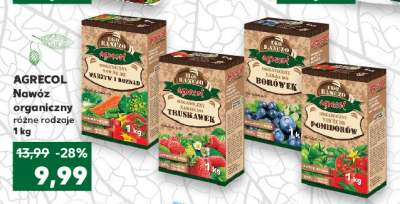Naw贸z organiczny do pomidor贸w Agrecol eko ra艅czo promocja