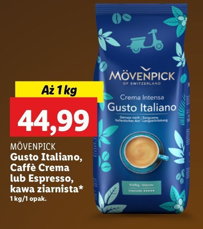 Kawa Movenpick espresso promocja w Lidl