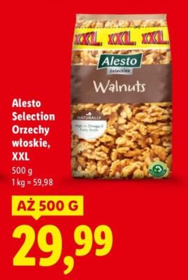 Orzechy włoskie Alesto Selection XXL promocja w Lidl