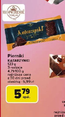 Pierniki w czekoladzie Kopernik katarzynki promocja w Carrefour