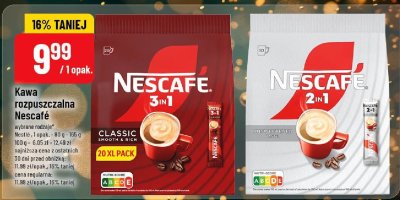 Kawa rozpuszczalna Nescafé wybrane rodzaje Nestle promocja w POLOmarket