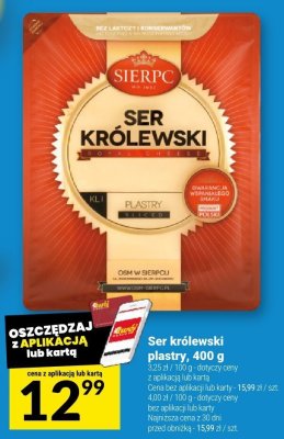 Ser królewski plastry, 400 g promocja w Twój Market