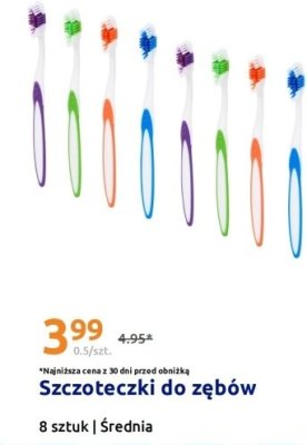 Szczoteczki do zębów promocja w Action