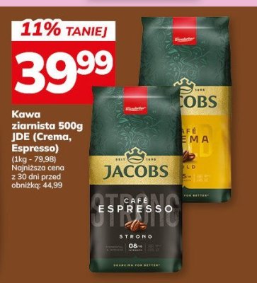 Kawa ziarnista 500g JDE (Crema, IDEE, Espresso) promocja w Hitpol