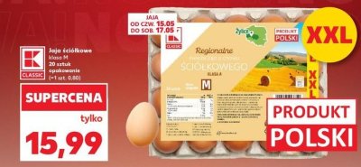 Jaja ściółkowe kl. m K-classic promocja
