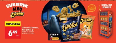 Chrupki Cheetos, 130 g/150 g promocja w Biedronka
