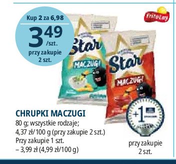 Chrupki maczugi fromage Star promocja