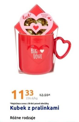 Kubek z pralinkami różne rodzaje promocja w Action