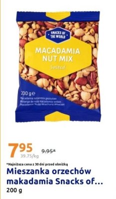 Mieszanka orzechów makadamia  promocja w Action