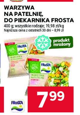 Warzywa do piekarnika ziemniaki-cukinia-marchew Frosta promocja