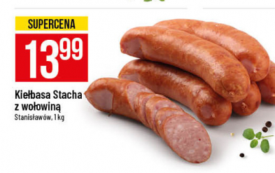 Kiełbasa stacha z wołowiną Stanisławów promocja