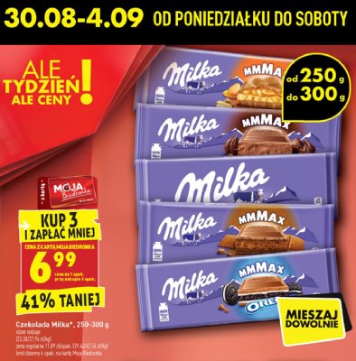Czekolada triolade Milka mmmax promocja