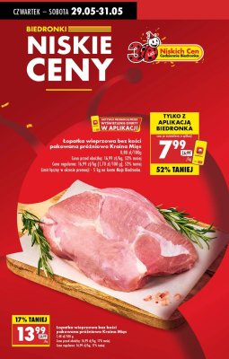 Łopatka wieprzowa bez kości Kraina mięs promocja