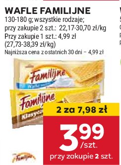 Wafle 艣mietankowe Jutrzenka promocja