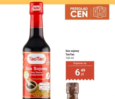 Sos sojowy 150 ml promocja w Dino