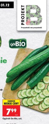Ogórek Go Bio, szt. promocja w Biedronka