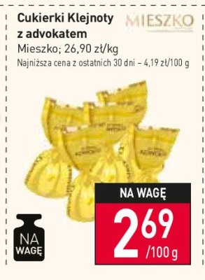 Czekoladki klejnoty advocat Mieszko promocja