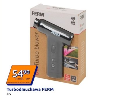Turbodmuchawa FERM 8 V promocja w Action