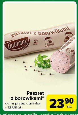 Pasztet z borowikami Dubimex promocja