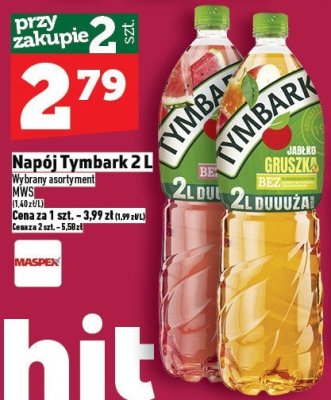 Napój Tymbark 2L promocja w TOPAZ