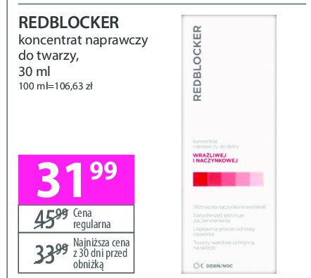 Serum punktowe Redblocker promocja