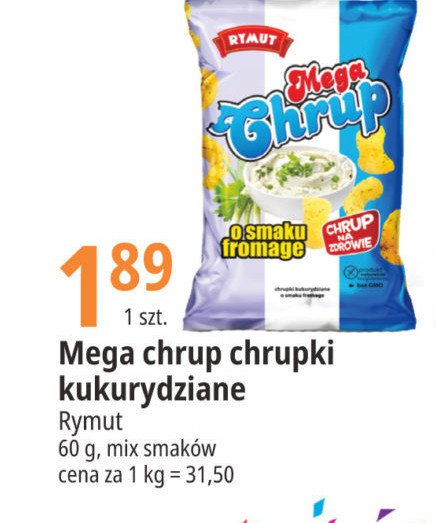 Chrupki mega chrup fromage RYMUT promocja