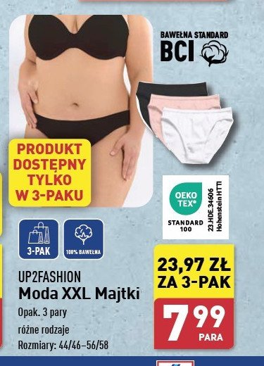 Majtki 44/46-56/58 Up2fashion promocja