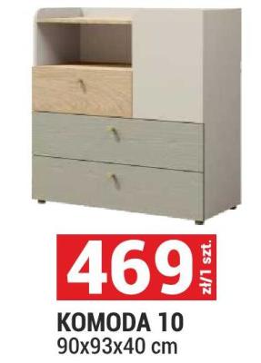 Komoda 10 90x93x40 cm promocja w Merkury Market