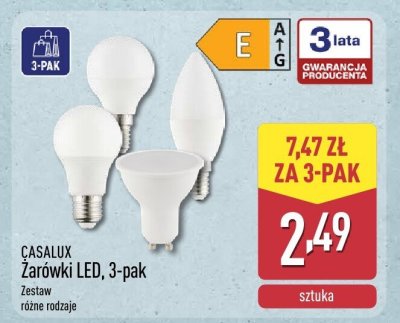 Żarówki LED 3-pak promocja w Aldi