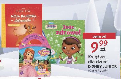 Moja bajkowa dobranocka król lew promocja