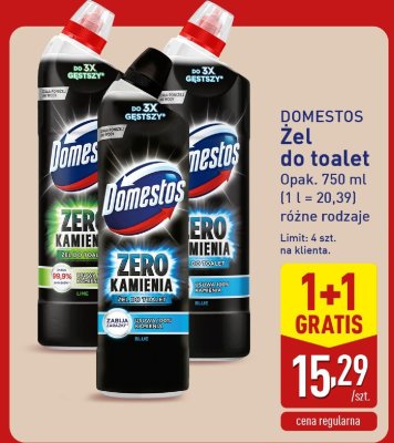 DOMESTOS Żel do toalet różne rodzaje promocja w Aldi