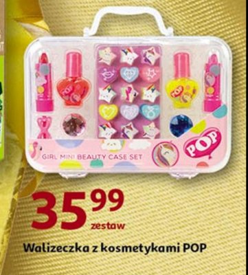Zestaw kosmetyk贸w dla dziewczynek walizeczka Pop promocja