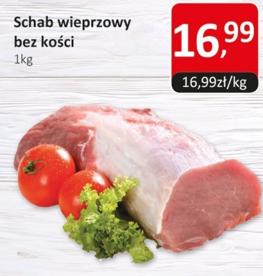 Schab wieprzowy bez kości promocja w Market Point
