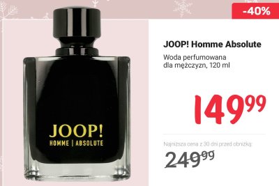 Woda perfumowana  dla mężczyzn Homme Absolute promocja w Rossmann