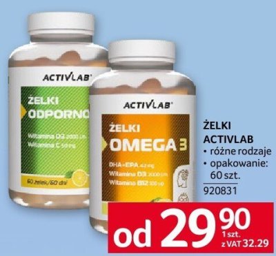 Żelki ACTIVLAB promocja w Selgros