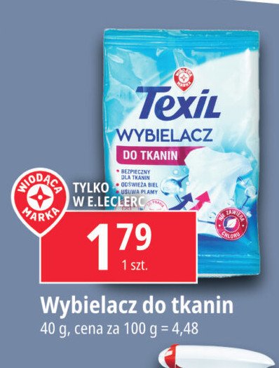 Wybielacz do tkanin Wiodąca marka texil promocja