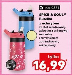 Butelka z uchwytem 380 ml Spice&soul promocja w Kaufland