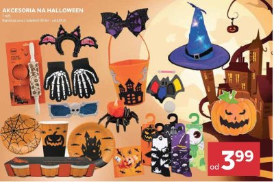 Akcesoria na Halloween promocja w Stokrotka