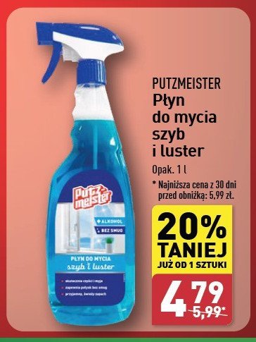 Płyn do szyb morski Putzmeister promocja