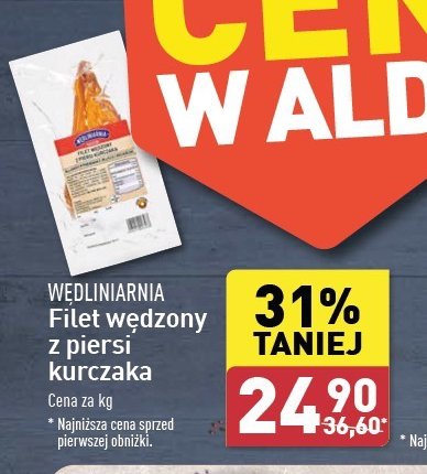 Filet wędzony z piersi kurczaka Wędliniarnia classic promocja