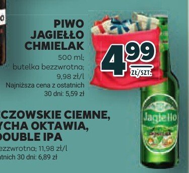 Piwo Nałęczowskie ciemne, Niezła szycha Oktawia, Jagiełło double IPA promocja w Stokrotka