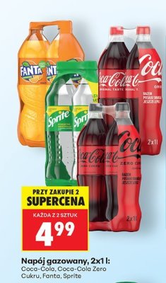 Napój gazowany Fanta promocja w Biedronka
