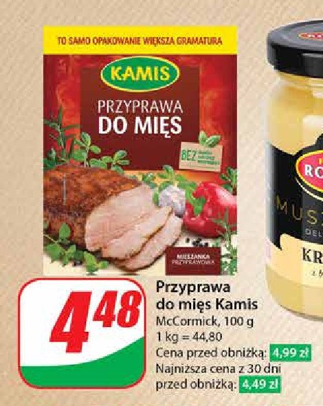 Przyprawa do mięs Kamis promocja