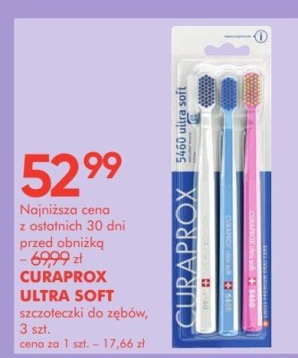 Szczoteczki do zębów CURAPROX ULTRA SOFT promocja w Super-Pharm