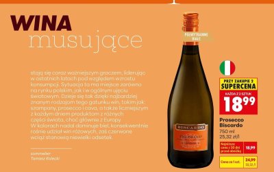 Prosecco Biscardo promocja w Biedronka