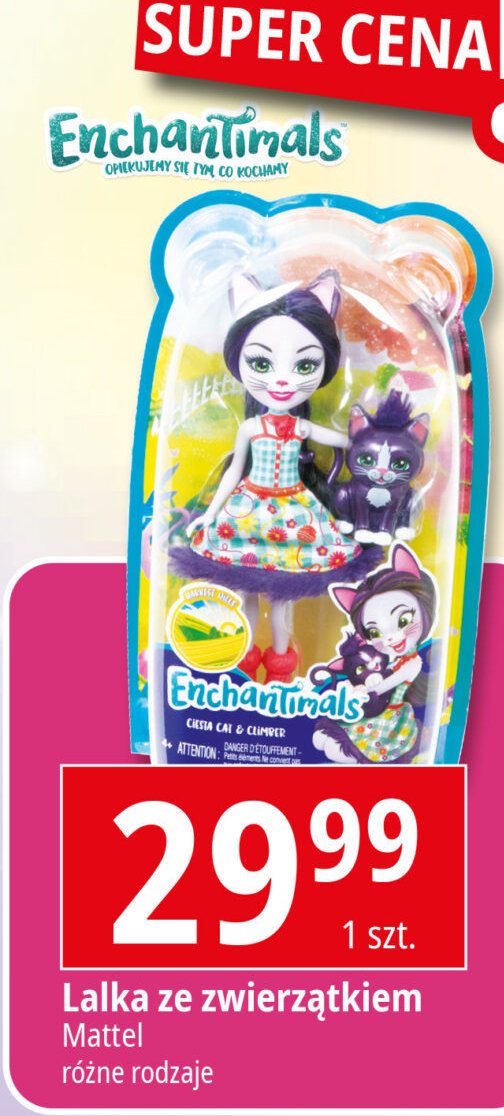 Lalka + zwierzątko Enchantimals promocja